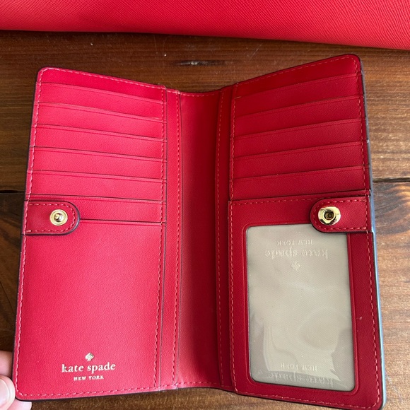 Kate Spade New York Madison Saffiano Leather Satchel & Matching Wallet Bundle - Picture 11 of 13